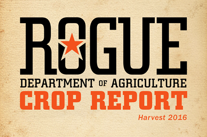 Rogue Farms Releases (Beer) Crop Report