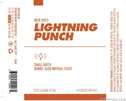 Utah Brewers Cooperative – Beer Bar’s Lightning Punch & Dick N’ Dixie’s Thunder Punch