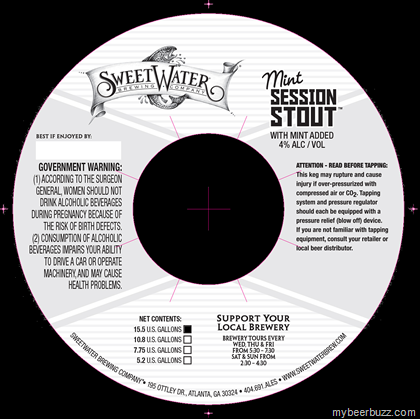 SweetWater – Mint Session Stout, Coffee Bourbon Barrel Imperial Stout & Through The Brambles