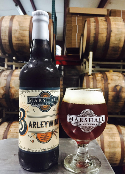 Marshall Brewing Bourbon Barrel Barleywine Coming 11/10