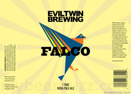 Evil Twin – Falco IPA 16oz Cans