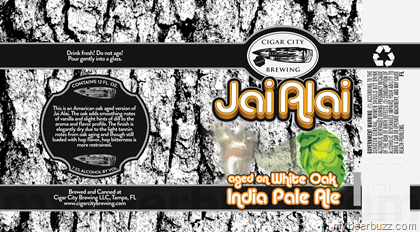 Cigar City – Jai Alai IPA Aged On White Oak – 12oz Cans