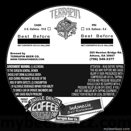 Terrapin Single Origin Coffee Continues With Indonesia, Ecuador Kenya & Costa Rica Brown Ale