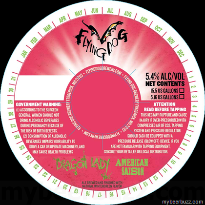 Flying Dog – Dragon Lady American Saison w/Wintergreen