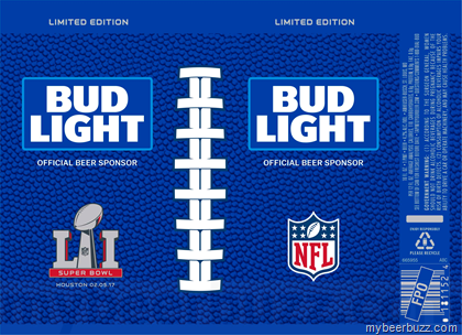 Bud Light – Limited Edition Super Bowl LI Cans