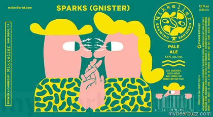 Mikkeller San Diego – Sparks (Gnister), Spells (Filiokus), Beer Geek Brunch, Breakfast, Amoeba, Waves (Bolger) & Shapes (Former) 12oz Cans