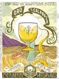 Jolly Pumpkin – Oro De Calabaza Oak Aged Michigan Sour Biere