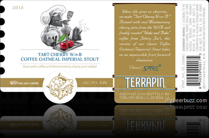 Terrapin Adding NEW Tart Cherry W-n-B 500ml Bottles