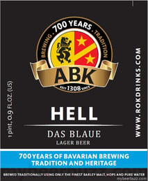 ABK – Hell Das Blaue Lager Beer