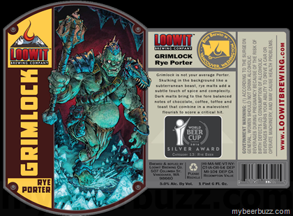 Loowit Brewing – Grimlock Rye Porter, Delirious Funky Astronaut & Dwarven Forge Bottles