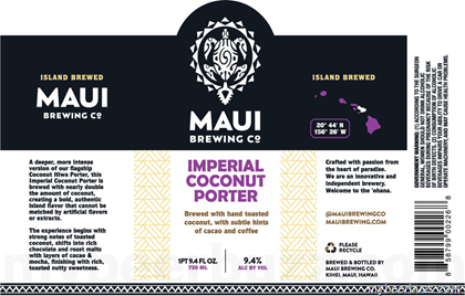 Maui Brewing – Imperial Coconut Porter Coming To 750ml Bottles