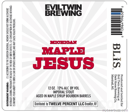 Evil Twin, Dark Horse & Blis Collaborate On Michigan Maple Jesus