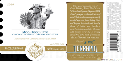 Terrapin – Moo-HooChiato 2016 Bottles & W-n-B Stout Cans