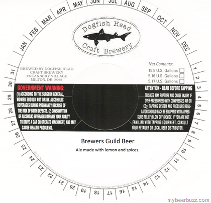 Dogfish Head – Brewers Guild Beer