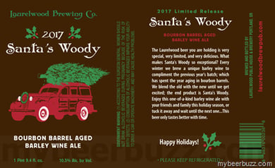 Laurelwood Brewing – 2017 Santa’s Woody & Rando IPA