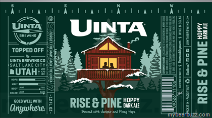 Uinta Adding NEW Rise & Pine Hoppy Dark Ale Cans & Bottles