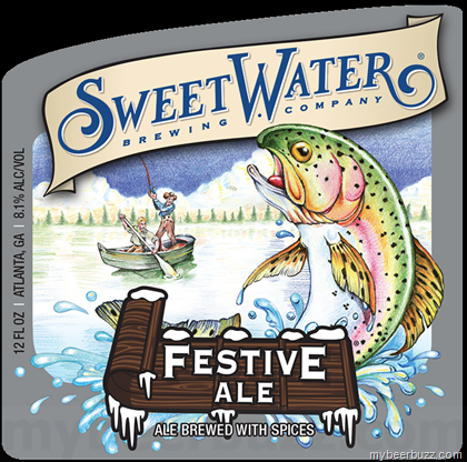 SweetWater – Festive Ale 2016 (Higher AbV) & LowRyeDer IPA / Motor Boat Ale / Hummer White Ale / ESB