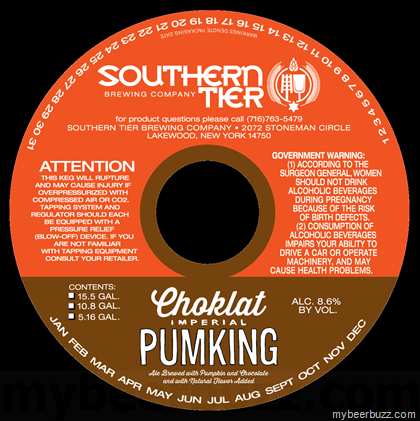 Southern Tier – Choklat Imperial Pumking