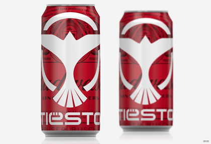 Budweiser Limited Edition Tiësto Cans
