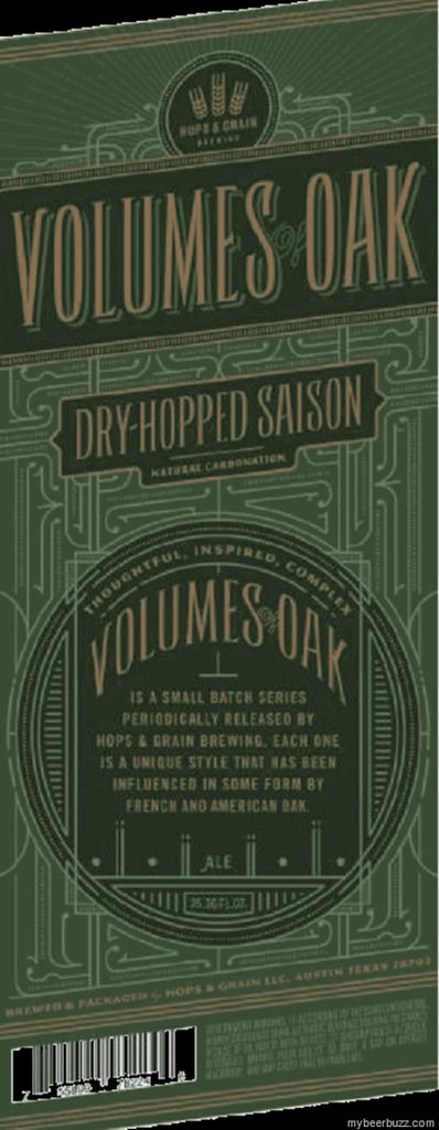 Hops & Grain – Volumes Of Oak Dry-Hopped Saison