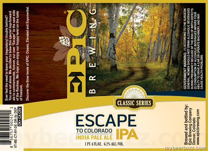 Epic Brewing Classic Series – Escape To Colorado IPA