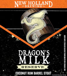 New Holland Dragon’s Milk Reserve – Coconut Rum Barrel Stout