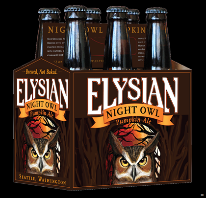 Elysian Brewing Releasing Night Owl Pumpkin Ale