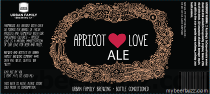 Urban Family Brewing – Apricot Love Ale, Crimson Fawn