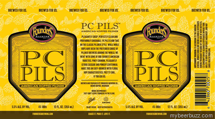 Founders PC Pils Hitting 12oz Cans