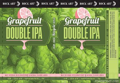 Rock Art Adding Grapefruit Double IPA, IPA & Single-Hop DIPA 16oz Cans