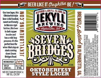 Jekyll Brewing – Seven Bridges Oktoberfest / Seersucker Sour