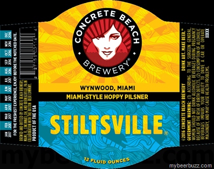 Concrete Beach Brewery – Stiltsville Miami-Style Hoppy Pilsner & Mango Biche Gose