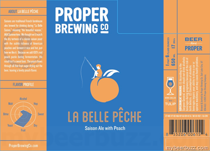 Proper Brewing – La Belle Peche, Litha Saison & Czech Your Head