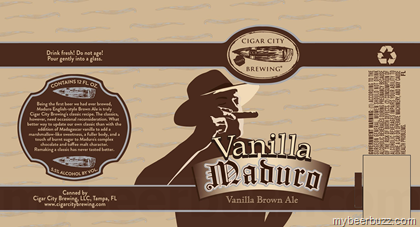 Cigar City – Vanilla Maduro Coming To 12oz Cans