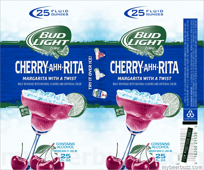 Bud Light Adding Cherry-Ahhh-Rita 25oz Cans