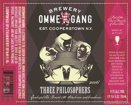 Ommegang – Three Philosophers & Tripel Perfection 2016