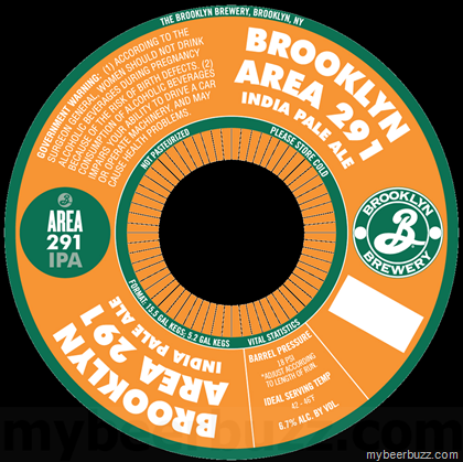 Brooklyn Brewery – Area 291 IPA