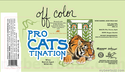 Off Color / Perennial / Side Project – ProCatsTination Wine Barrel Wild Ale