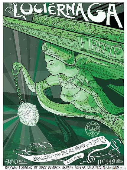 Jolly Pumpkin Adding Luceiernaga The Firefly Belgian Pale Ale