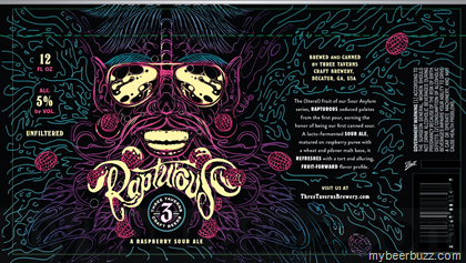 Three Taverns – Rapturous Raspberry Sour 12oz Cans