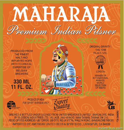The “Other” Maharaja – Premium Indian Pilsner