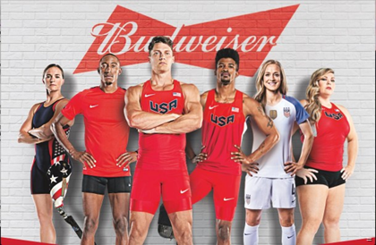 Budweiser Joins Forces with Six Elite Athletes to Support their Journeys to Rio de Janeiro
