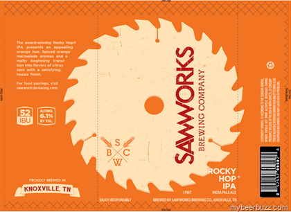 Sawworks Brewing – Rocky Hop IPA & Baby Got Black IPA 16oz Cans