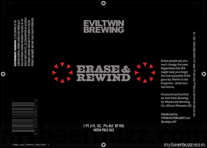 Evil Twin – Erase & Rewind IPA