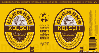 Mark Twain Brewing – Clemens Kolsch 12oz Cans