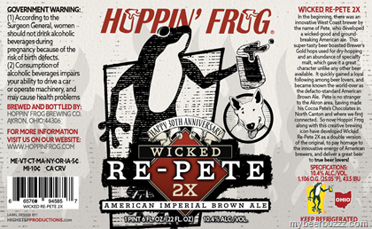 Hoppin’ Frog – Wicked Re-Pete 2x & Lervig Sippin’ Into Darkness