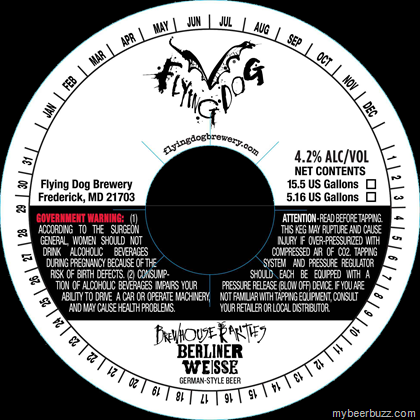 Flying Dog Brewhouse Rarities Berliner Weisse & Notorious B.A.G.