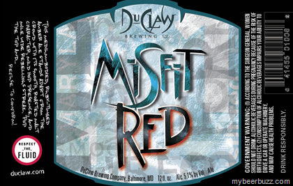 DuClaw – Misfit Red Coming To 12oz Bottles