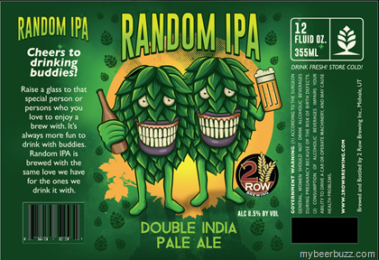 2 Row Brewing – Random IPA Double IPA