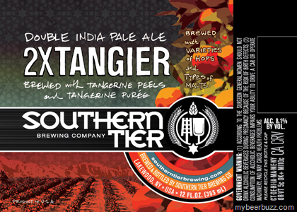 Southern Tier – 2XTANGIER Double IPA Hitting Bottles